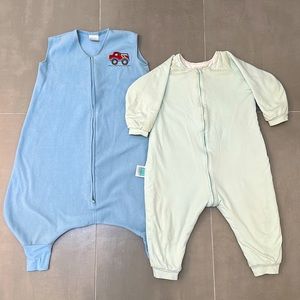 Two big kid (2T-3T) sleep sacks.